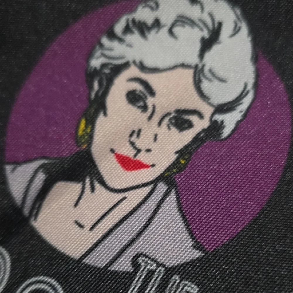 The‎ Golden Girls Patterned Black Backpack